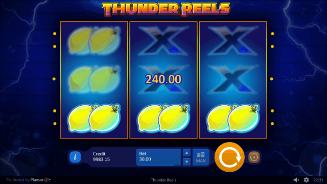 Thunder Reels 10