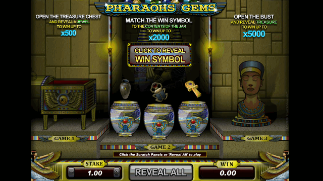 Pharaohs Gems 2