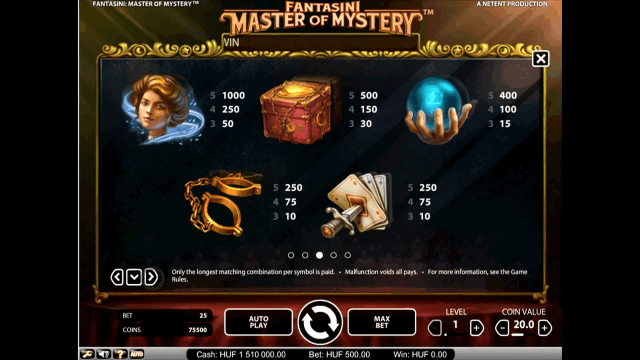 Fantasini: Master Of Mystery 3